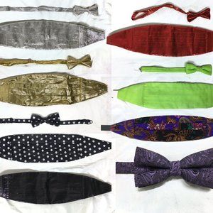 185 Cummerbunds + 6 Bow Ties